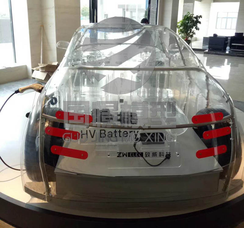 福州透明车模型